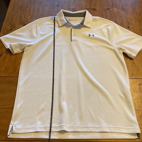 Under Armour Heatgear Men’s Polo Size Large. Like new - Picture 7 of 9
